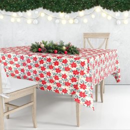 Obrus Świąteczny Plamoodporny 220 x 150 cm Biały EXCELLENT HOUSEWARE