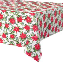 Obrus Świąteczny Plamoodporny 220 x 150 cm Beżowy EXCELLENT HOUSEWARE