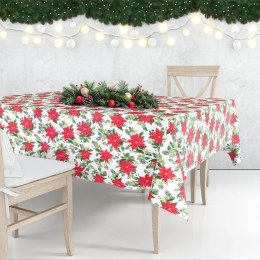 Obrus Świąteczny Plamoodporny 220 x 150 cm Beżowy EXCELLENT HOUSEWARE