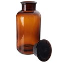 Pojemnik Butelka Retro na Płyny Produkty Sypkie Szklany Brązowy ORION 1 l