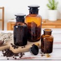 Pojemnik Butelka Retro na Płyny Produkty Sypkie Szklany Brązowy ORION 1 l