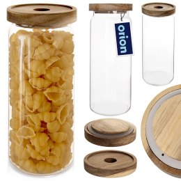 Pojemnik Szklany Sypkie Produkty 1,6 L ORION z Uszczelką 23,5 x 10 cm