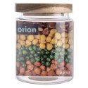 Pojemnik Szklany Sypkie Produkty 730 ml ORION z Pokrywką 12,5 x 10 cm