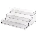 Półka Kuchenna Organizator 3 Poziomy Przezroczysta 255 x 235 cm EXCELLENT