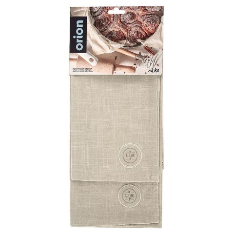 Ścierki Kuchenne Bawełniane 70 x 50 cm 2 szt. ORION GREENISH Chłonne