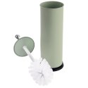 Szczotka do WC Metalowa Zielona GREENISH Ze Stojakiem Łazienkowa ORION