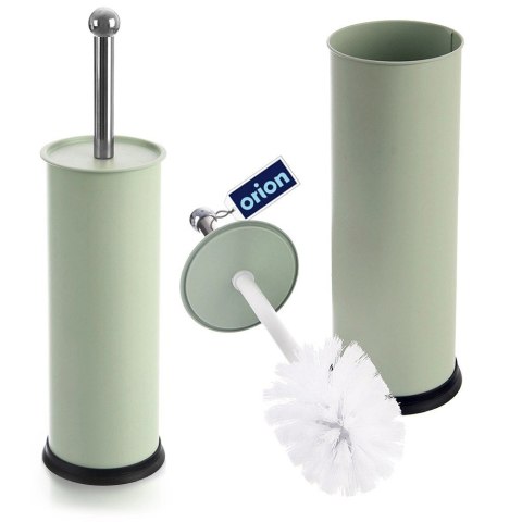 Szczotka do WC Metalowa Zielona GREENISH Ze Stojakiem Łazienkowa ORION