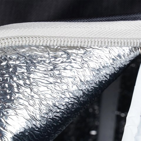 Torba Termiczna Czarna 10 L VILDE Plażowa Poliestrowa Regulowany Pasek