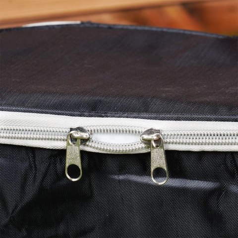 Torba Termiczna Czarna 18 L VILDE Plażowa Poliestrowa Regulowany Pasek