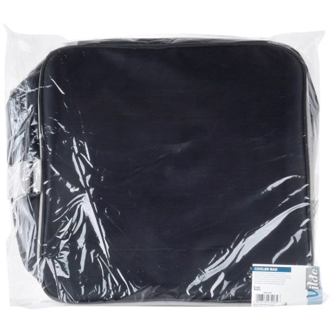 Torba Termiczna Czarna 18 L VILDE Plażowa Poliestrowa Regulowany Pasek