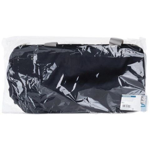 Torba Termiczna Plażowa Czarna 30 L VILDE Poliestrowa Duża na Zakupy