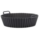 Wkład do Frytkownicy Air Fryer 1 szt. HIT Silikonowy Szary Okrągły 20 cm