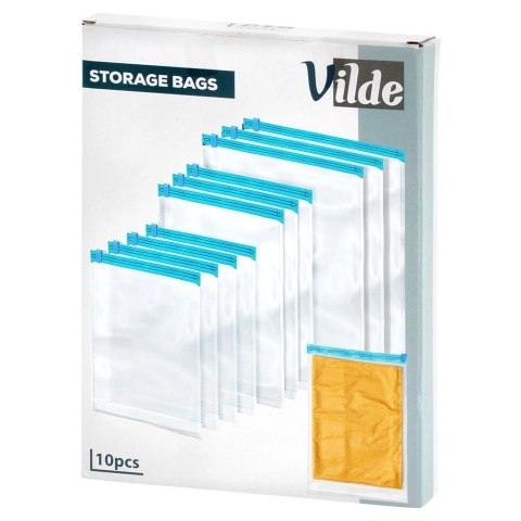 Worki Próżniowe na Ubrania 10 szt VILDE Podróżne Różne Rozmiary Kompresyjne