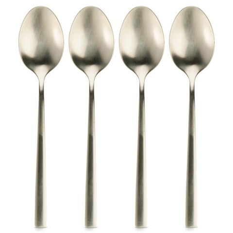 Łyżeczki do Herbaty Stal Nierdzewna Złote 4 Sztuki 15 cm ORION