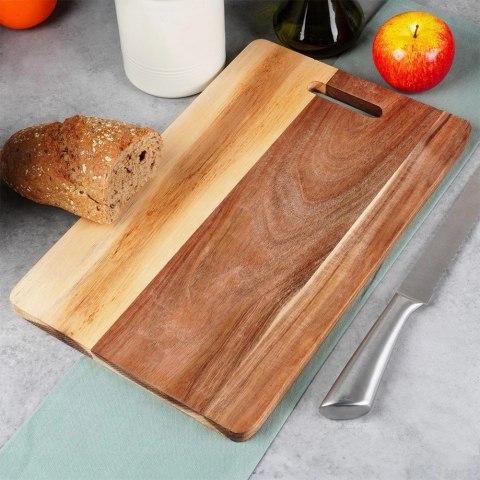 Deska do Krojenia EXCELLENT HOUSEWARE 36 x 23 cm Akacjowa z Uchem