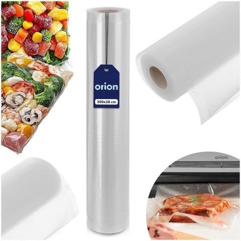 Folia do Zgrzewarki Próżniowej ORION 300 x 28 cm Sous-vide Wielorazowa