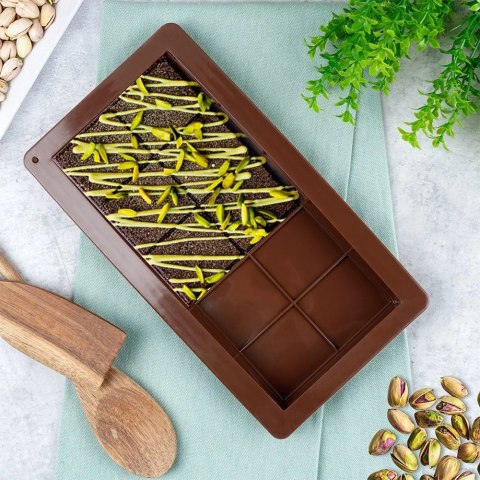 Forma do Czekolady Dubajskiej HIT Silikonowa 25 x 13,5 cm Tabliczka