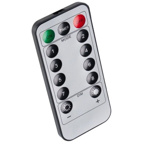 Kurtyna Świetlna 300 led 3 m ORION z Pilotem Zimna Barwa usb