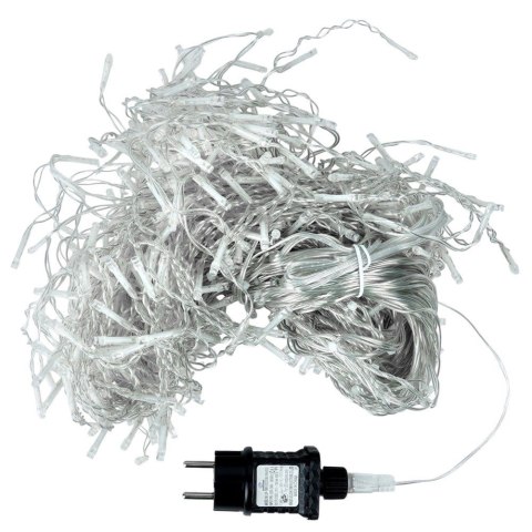 Kurtyna Świetlna Zewnętrzna 500 led 11,5 m ORION Zimna Barwa ip44