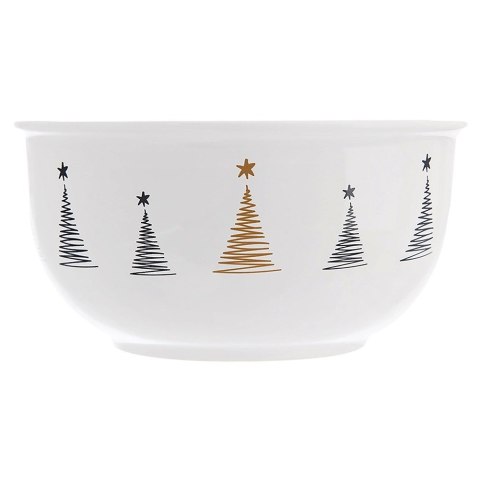 Miseczka Porcelanowa CHOINKA 13,5 cm 560 ml do Zmywarki i Mikrofali ORION