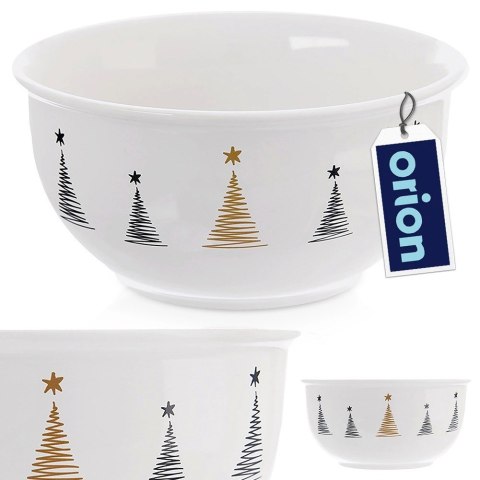 Miseczka Porcelanowa CHOINKA 13,5 cm 560 ml do Zmywarki i Mikrofali ORION