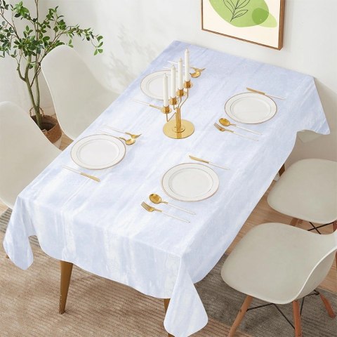 Obrus Świąteczny Plamoodporny 220 x 150 cm Śnieżynki EXCELLENT HOUSEWARE