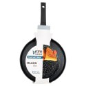 Patelnia do Naleśników Granitowa 24 cm VILDE Black Line Indukcja