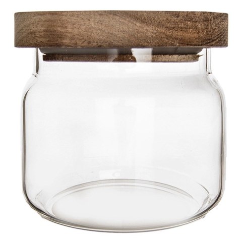 Pojemnik Szklany Sypkie Produkty 500 ml ORION z Uszczelką 10 x 9 cm