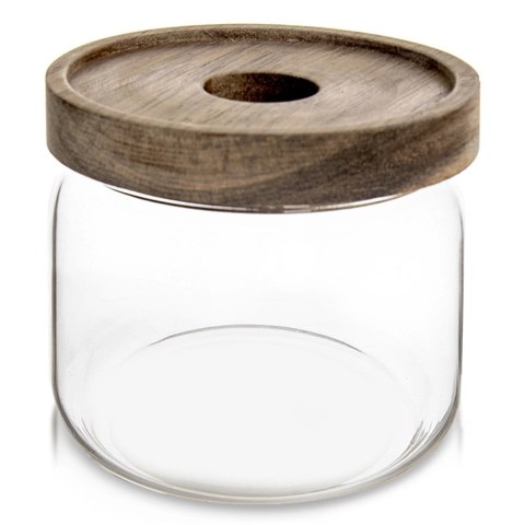 Pojemnik Szklany Sypkie Produkty 500 ml ORION z Uszczelką 10 x 9 cm