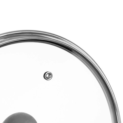 Pokrywka Szklana do Szybkowaru Żaroodporna Odpowietrznik 23 cm ORION