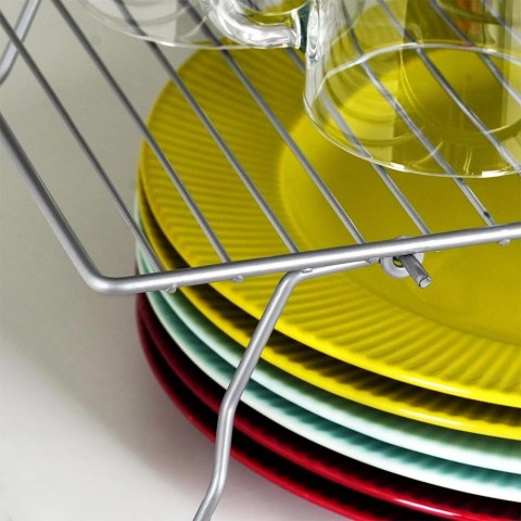 Półka Kuchenna Metalowa Składana Szara 37 x 21 cm SG Organizator