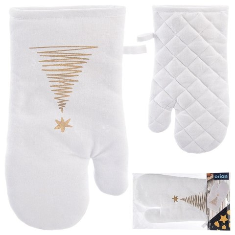 Rękawica Kuchenna Świąteczna Magnes Choinka Bawełna 325 cm ORION