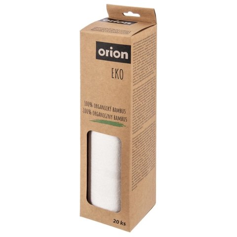 Ścierki Kuchenne Bambusowe EKO 20 szt. ORION na Rolce Wielokrotne