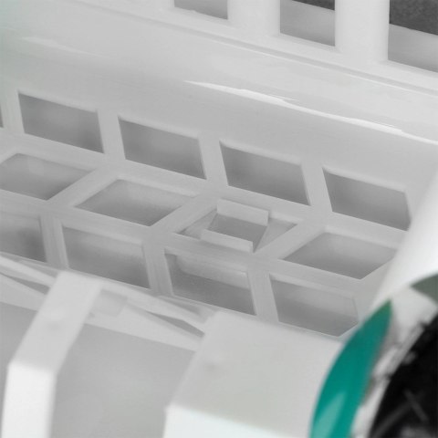 Suszarka na Naczynia Biała Ociekacz z Pojemnikiem na Sztućce VILDE