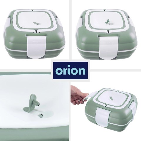 Termos Obiadowy Stalowy 1,9 L ORION Zielony Szczelny Idealny na Gorący Obiad