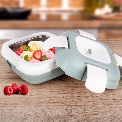 Termos Obiadowy TERMO Szczelny 800 ml ORION Zielony Mały Idealny na Porcję Zupy