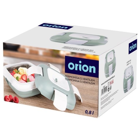 Termos Obiadowy TERMO Szczelny 800 ml ORION Zielony Mały Idealny na Porcję Zupy