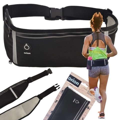 Torebka Nerka Odblaskowa do Biegania ORION Wodoodporna z Otworem