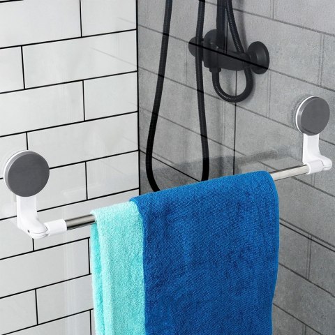 Wieszak na Ręczniki Stalowy 59,5 cm BATHROOM SOLUTIONS na Przyssawki
