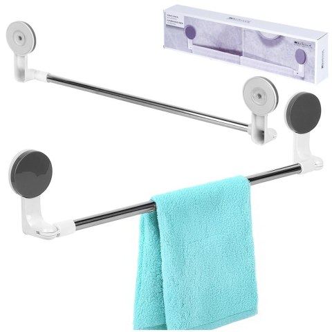 Wieszak na Ręczniki Stalowy 59,5 cm BATHROOM SOLUTIONS na Przyssawki