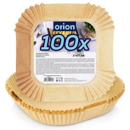 Wkład do Frytkownicy Air Fryer 100 szt. ORION Papier Kwadratowy 21 x 21 cm
