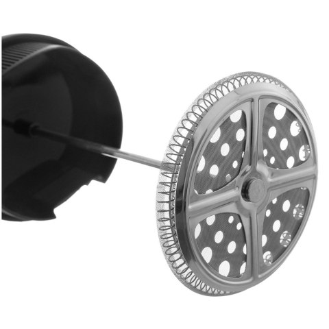 Zaparzacz Tłokowy 400 ml ORION BLACK French Press Szkło i Stal