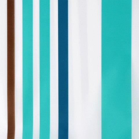 Zasłona Prysznicowa 180 x 180 cm VILDE Wodoodporna PEVA z Haczykami