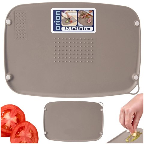 Deska do Krojenia Dwustronna ORION ELA 37,5 x 25 cm z Kolcami do Mięsa