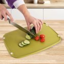 Deska do Krojenia Dwustronna ORION ELA 37,5x25 cm Zielona z Kolcami Mięsa