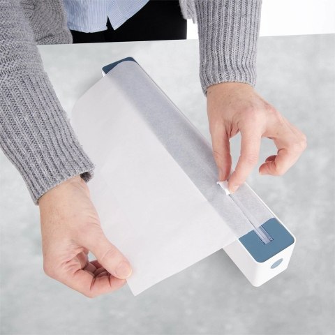 Dyspenser do Folii ORION 36 cm Szary z Ostrzem, Przyssawki i Zatyczki