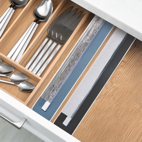 Dyspenser do Folii ORION 36 cm Szary z Ostrzem, Przyssawki i Zatyczki