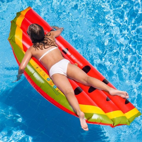 Materac do Pływania Arbuz Dmuchany 174 x 58 x 13 cm Tworzywo VILDE