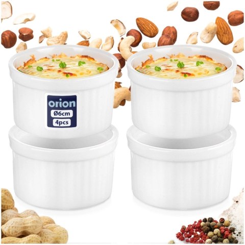 Miseczki na przekąski ceramiczne 6 cm, 40 ml 4 szt.