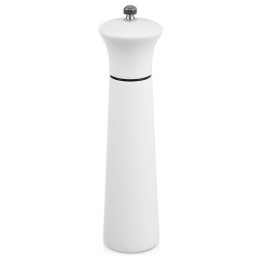 Młynek do Pieprzu i Soli Drewniany Biały 21,5 cm Regulacja ORION